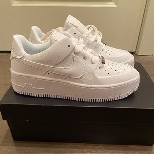 Nike Air Force 1 Sage White Size 9